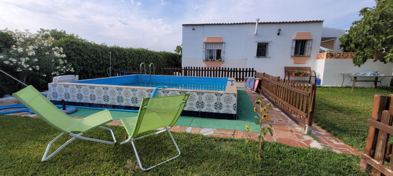 奇克拉纳－德拉弗龙特拉Casa Con Piscina Privada Y Jardin别墅 外观 照片